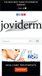 Mobile Screenshot of joviderm.com